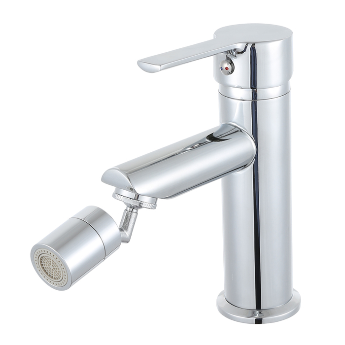 304 Stainless steel single hole hot and cold mixer toilet bidet faucet