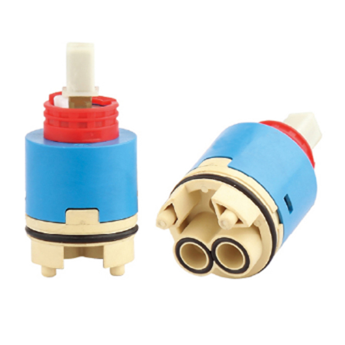 40mm Ceramic brass spindle high base cartridge with Temperature control loop