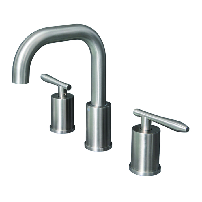 Deck mounted concealed bathroom mixer tap 3 hole water faucet